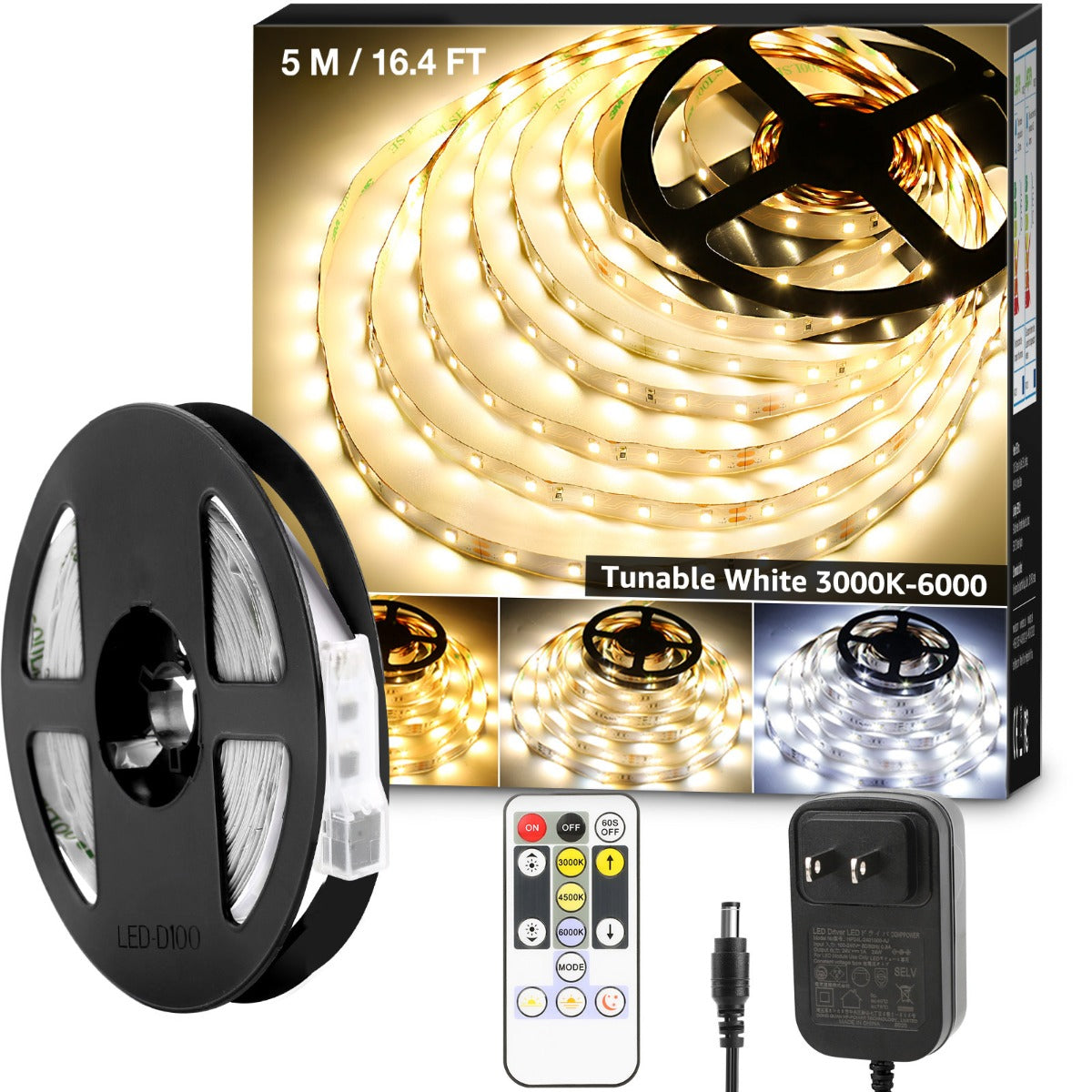 Lepro 16.4ft DimmabLepro LED Strip Lights