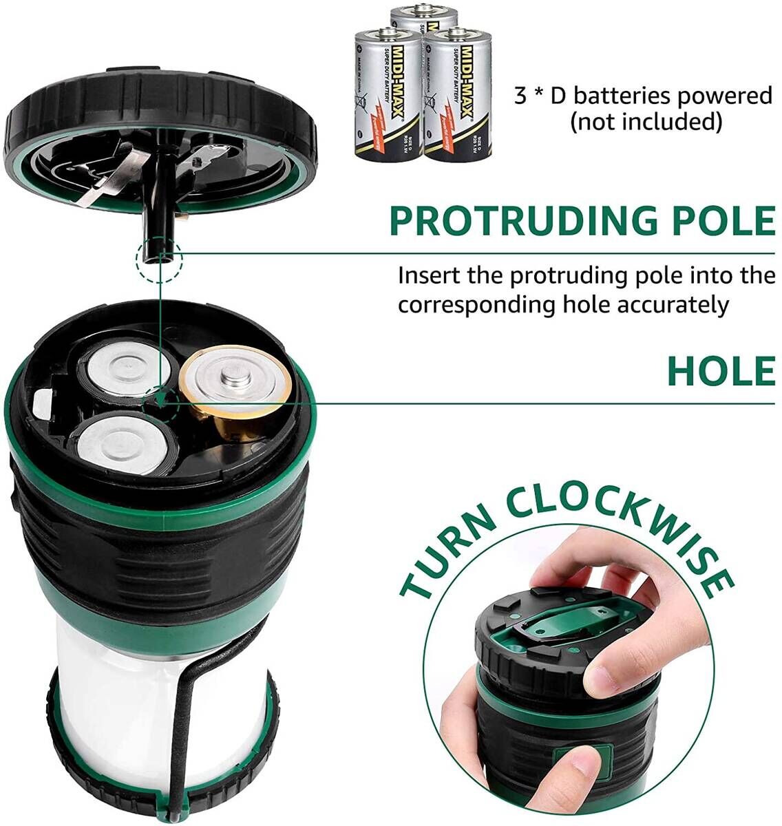 Lepro Lantern Camping Lantern (1500LM)