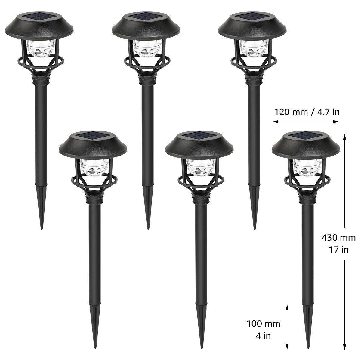 Lepro Solar Garden Lights (6-Pack)