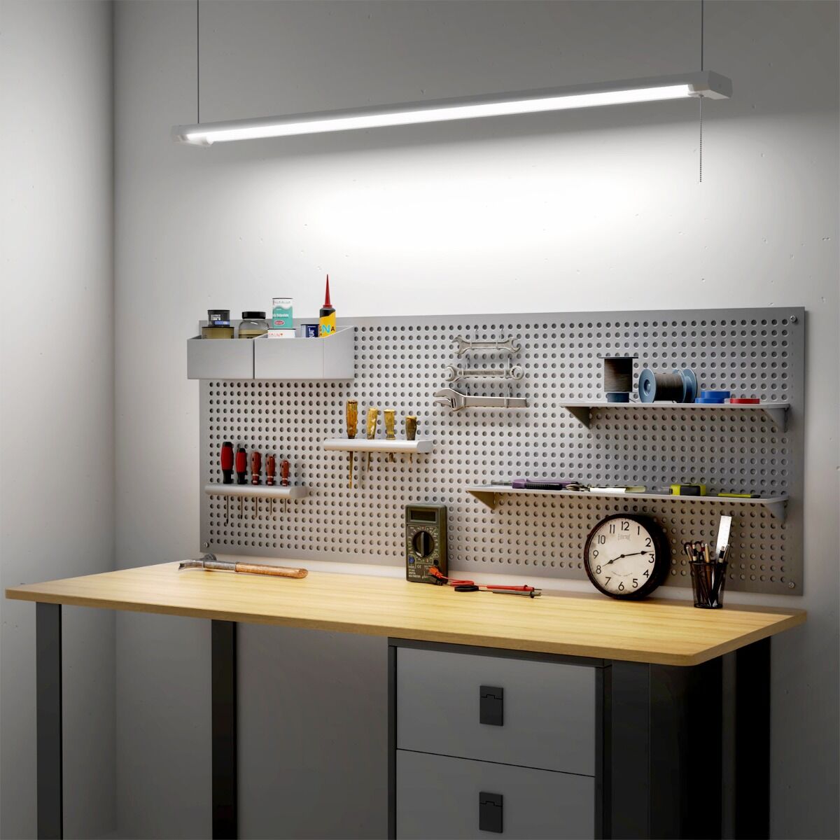 Lepro 6 Pack 4ft LED Shop Lights