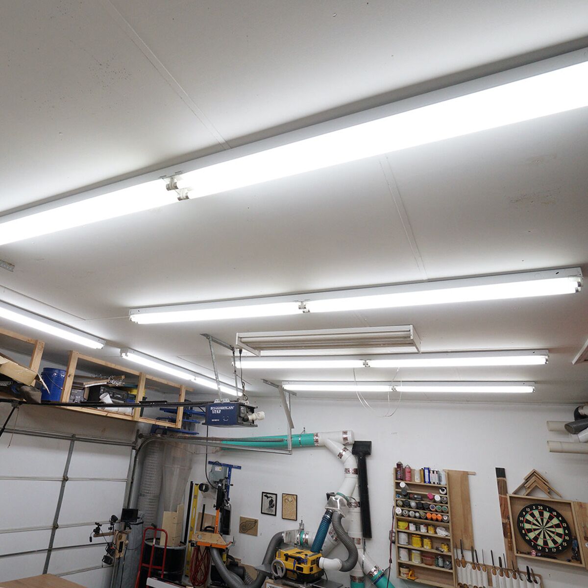 Lepro 6 Pack 4ft LED Shop Lights