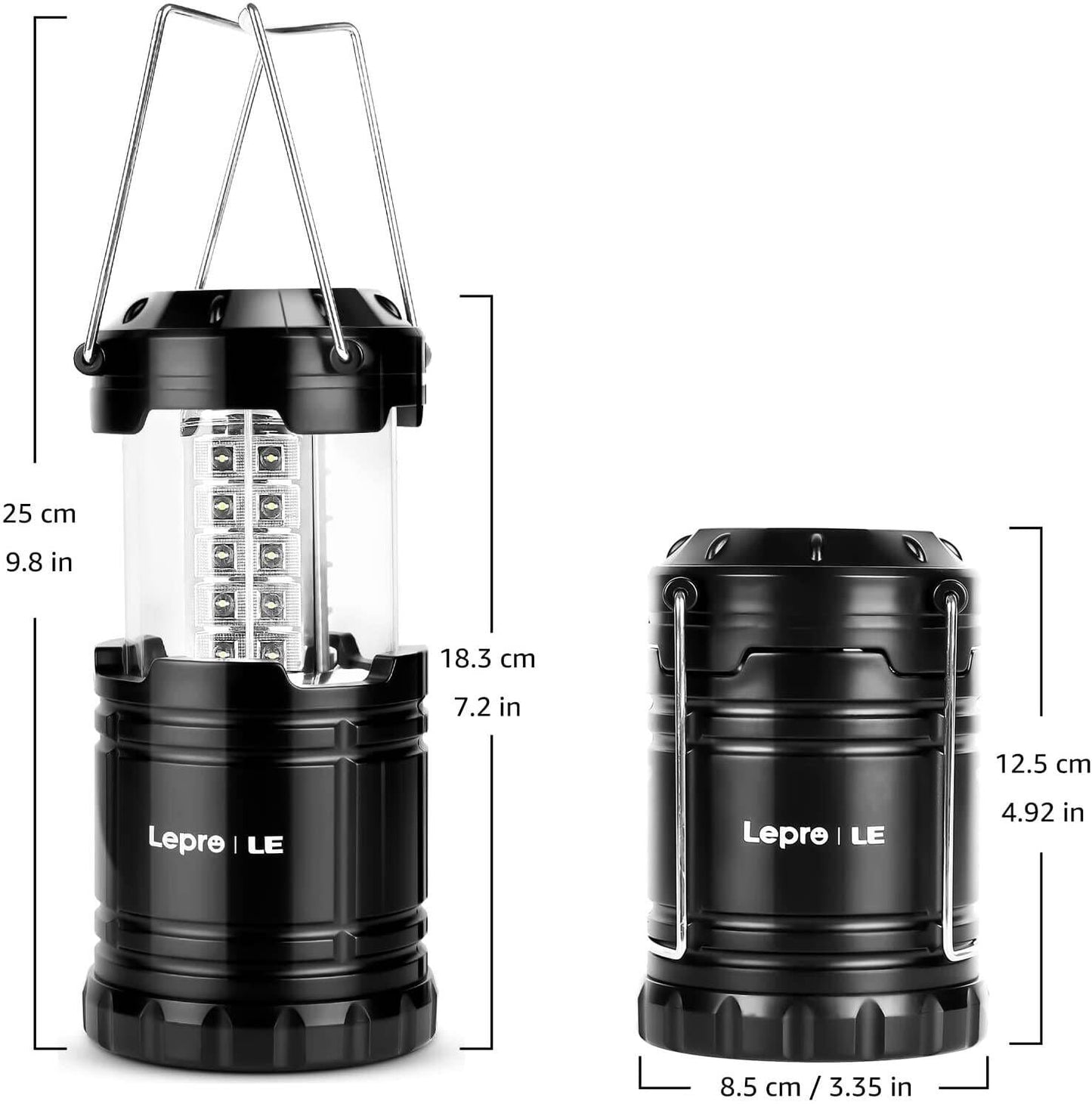 Lepro LED Camping Lantern (4-Pack)