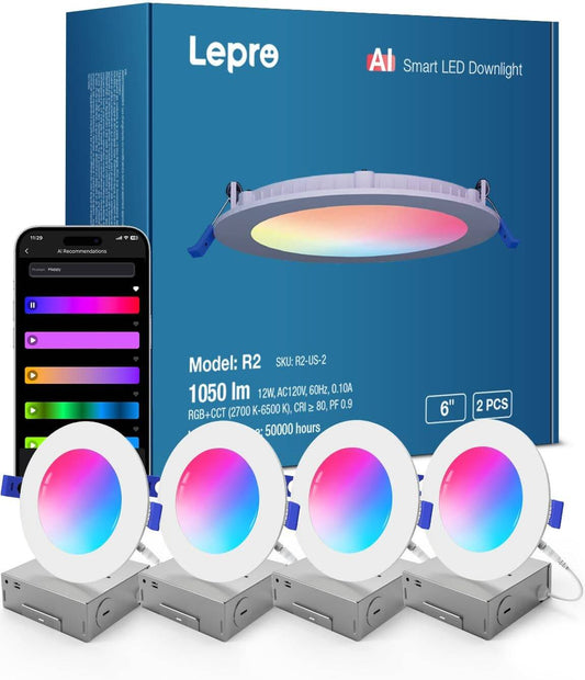Lepro R2 AI LED Recessed Light