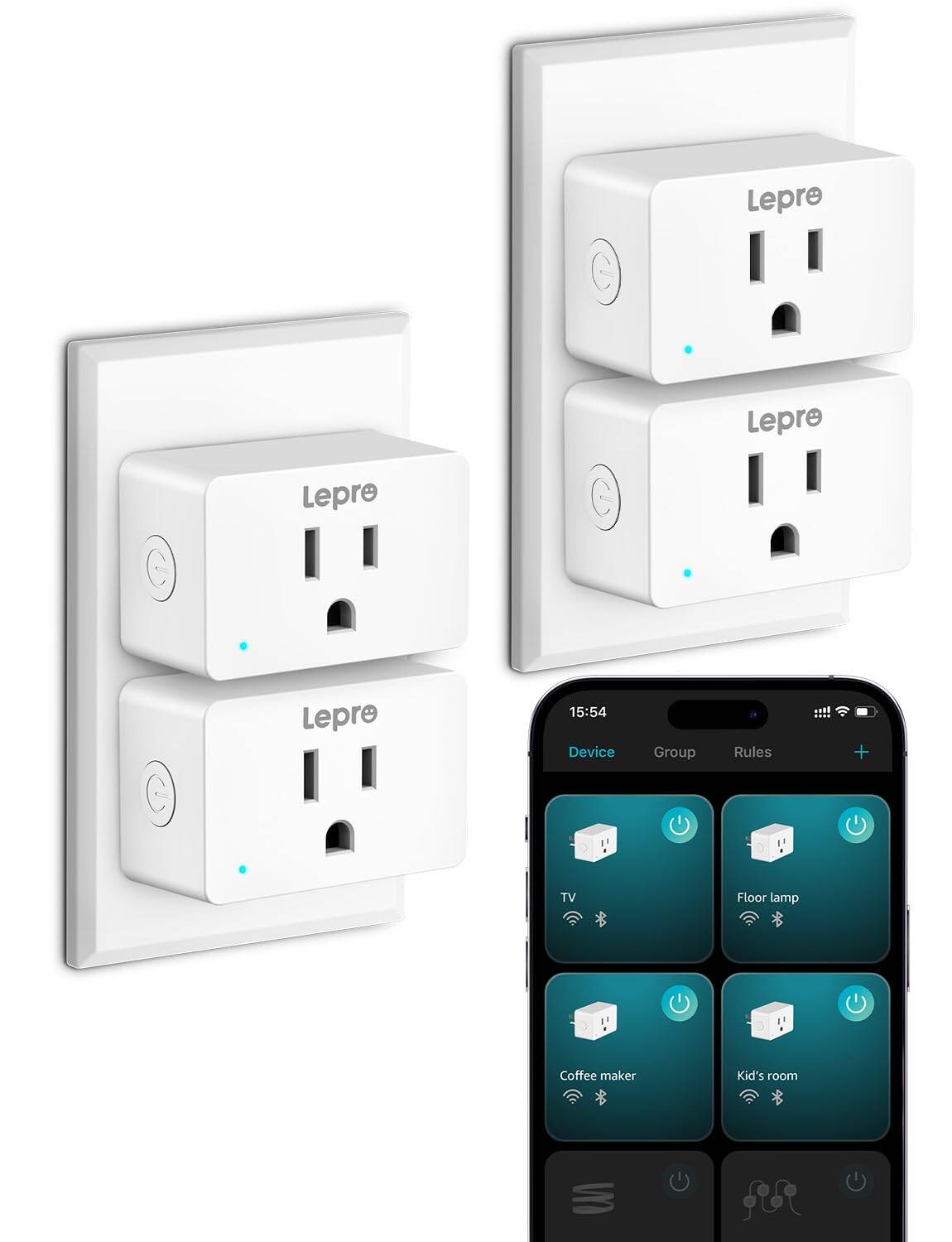 Lepro P1 Smart Plug Mini 15A