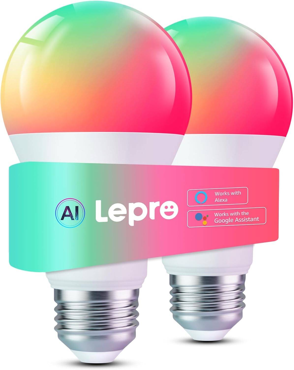 Lepro B2 AI Smart Light Bulbs