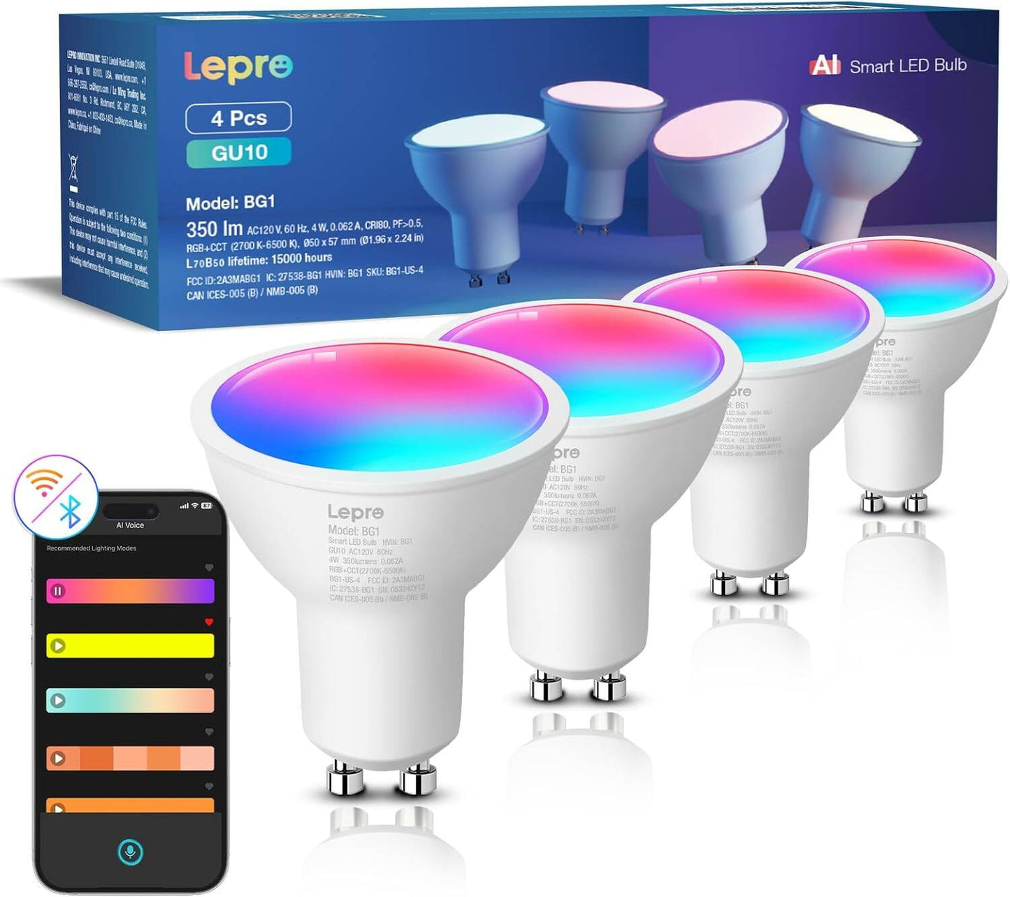 Lepro BG1 AI Smart Bulb