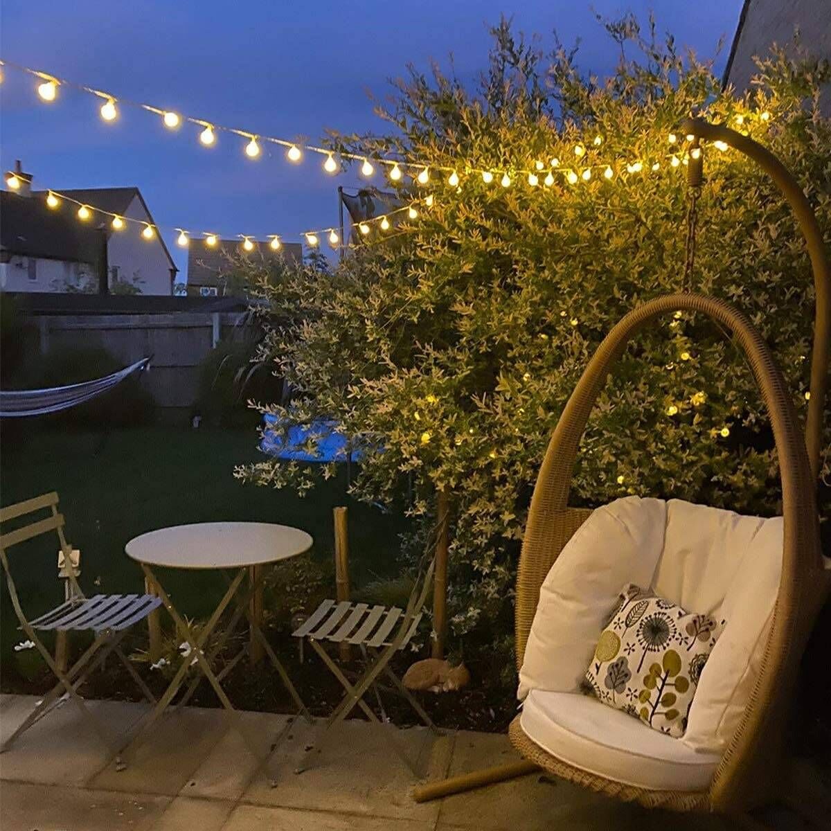 Lepro 16.4ft Battery Powered LED Globe String Lights