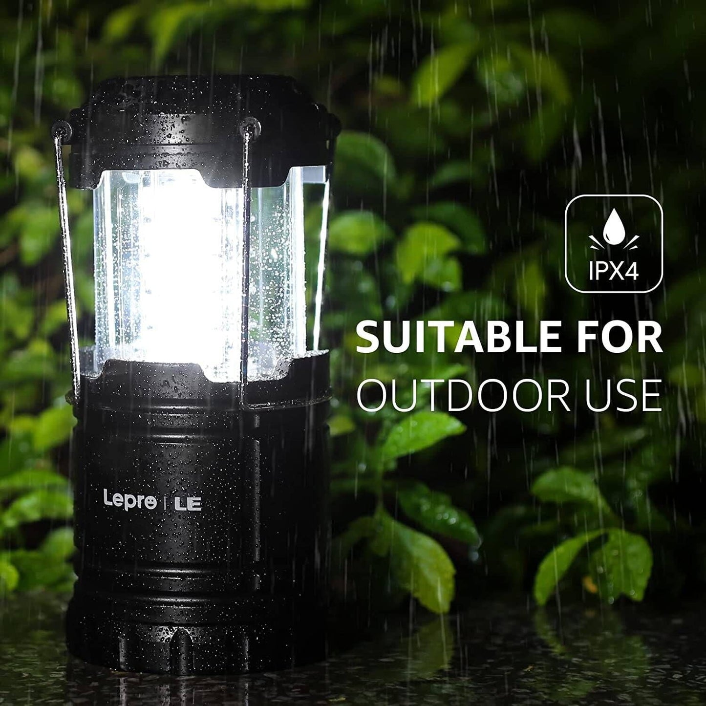 Lepro LED Camping Lantern (4-Pack)