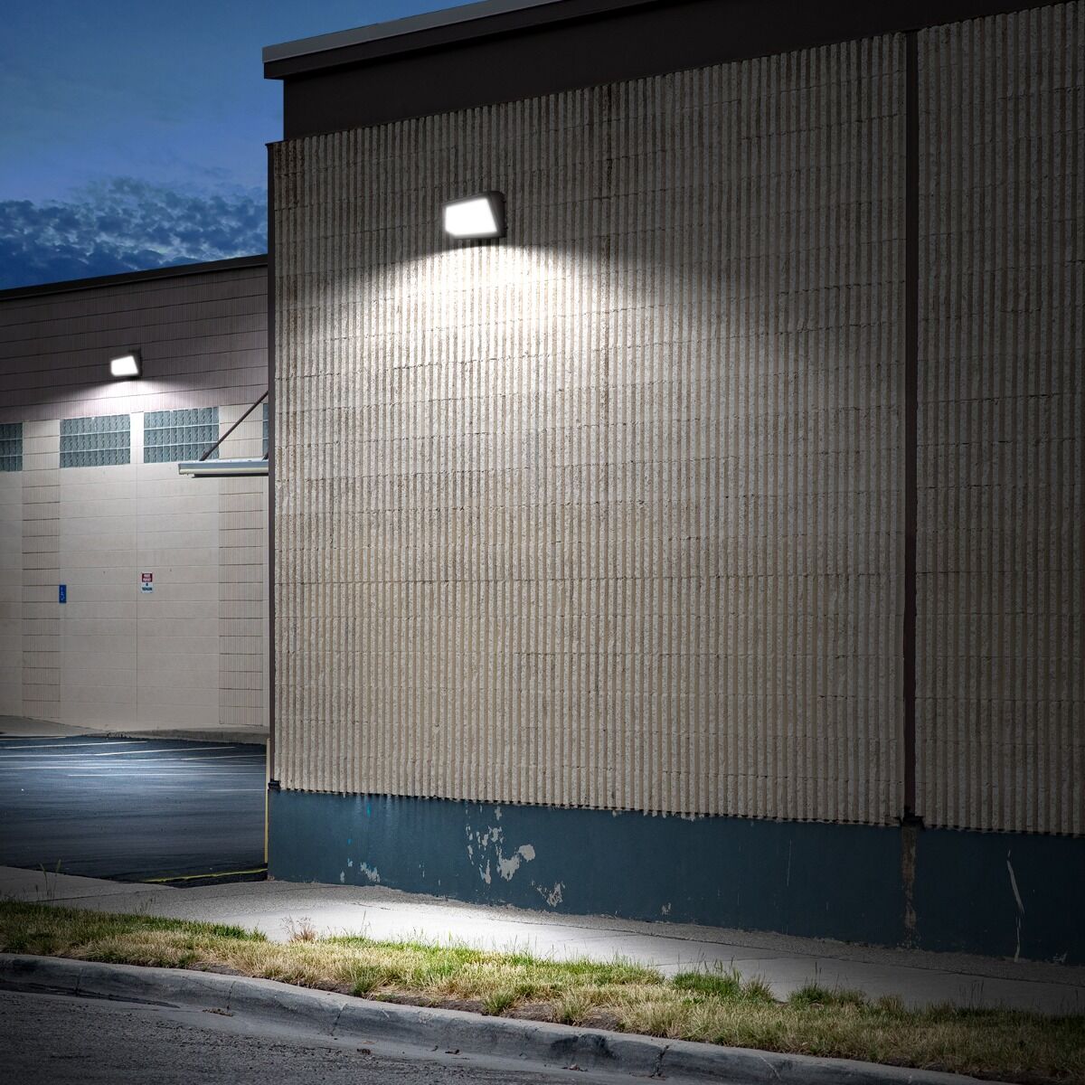 Lepro LED Wall Pack Light with Photocell