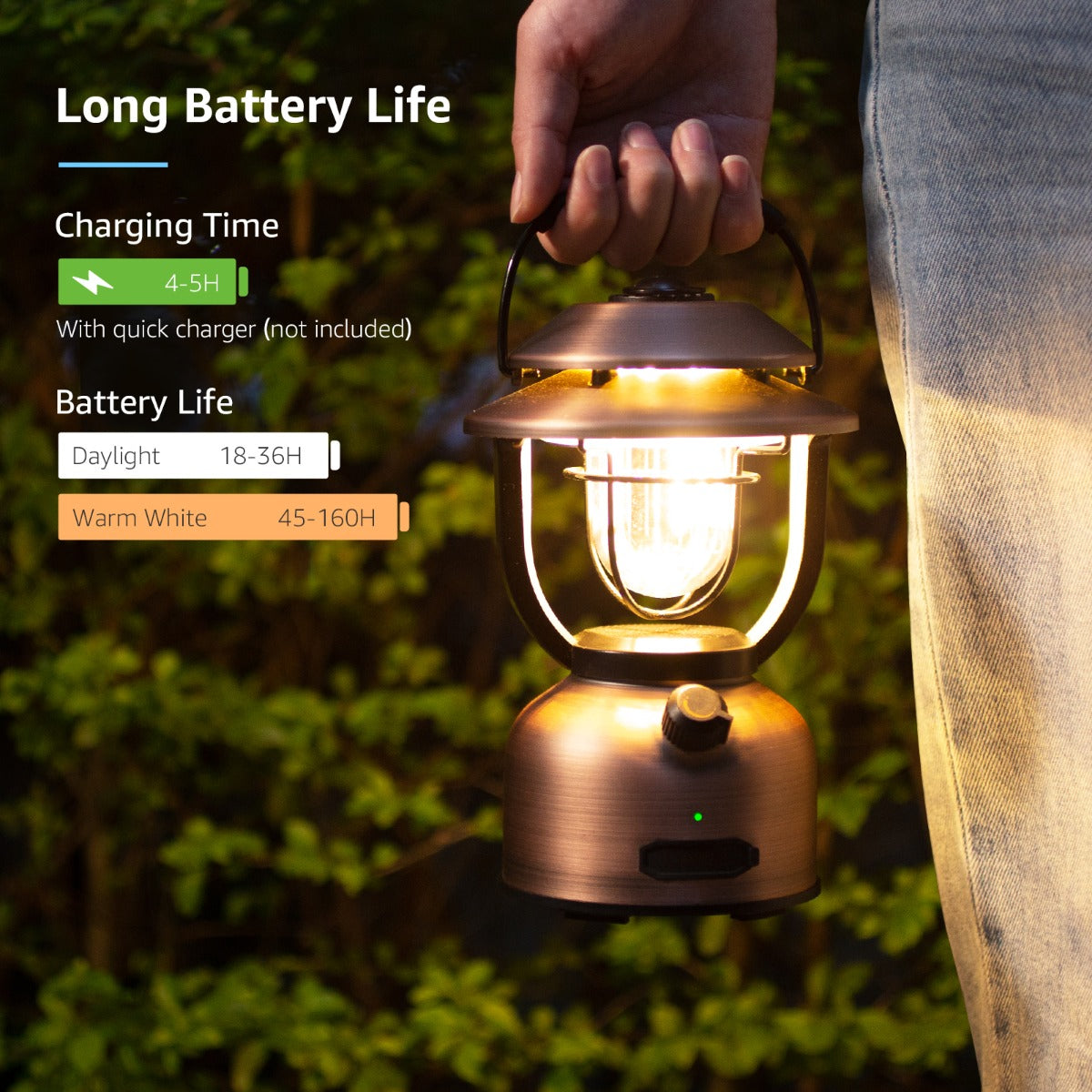 Lepro Retro LED Camping Lantern