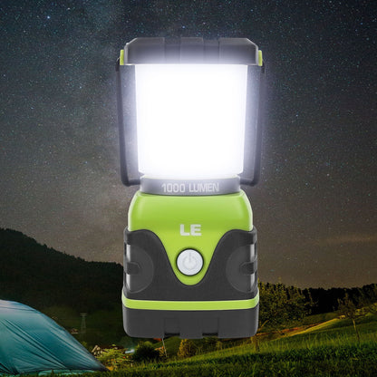 Lepro LED Camping Lantern (Waterproof, 1000LM, 4 Lighting Modes, Dimmable)