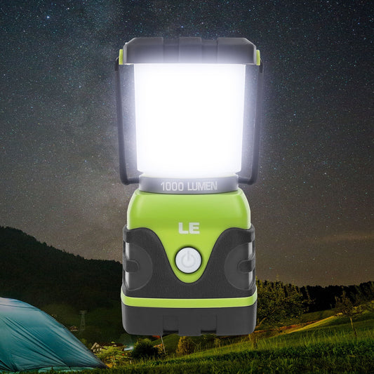 Lepro LED Camping Lantern (Waterproof, 1000LM, 4 Lighting Modes, Dimmable)