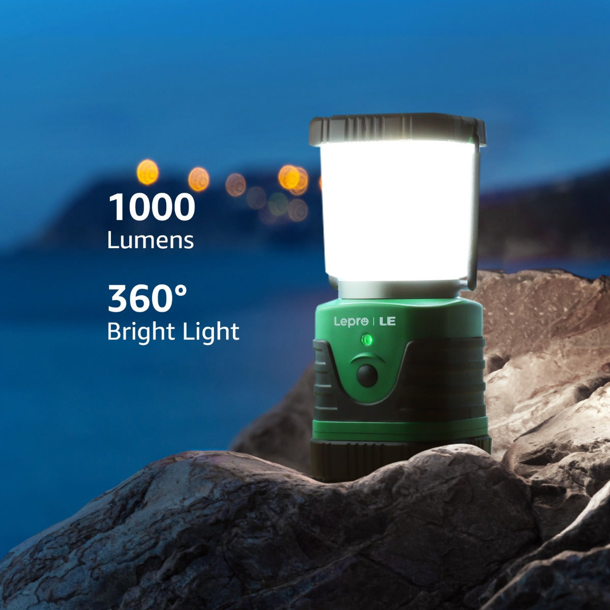 Lepro Rechargeable LED Camping Lantern (1000LM)