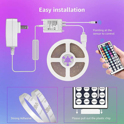 Lepro 39.4ft RGB LED Strip Lights