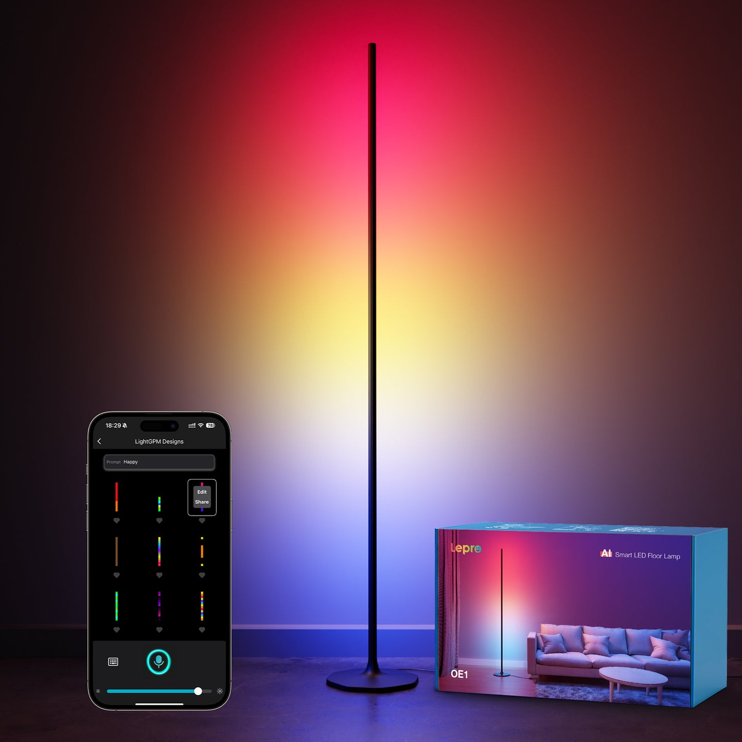 Lepro OE1 AI Floor Lamps