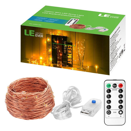 Lepro 33ft LED Fairy Lights