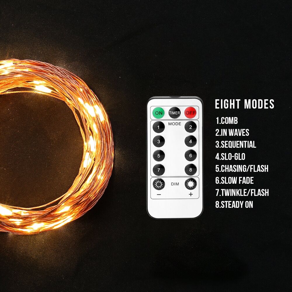 Lepro 33ft LED Fairy Lights