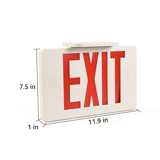 Lepro Double Sided Red LED Standard Exit Emergency Sign Light