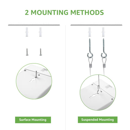 Lepro 6 Pack 4ft LED Shop Lights