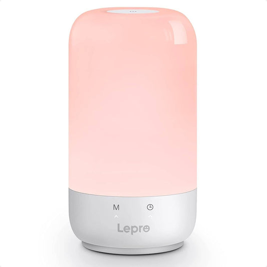 Lepro RGB Dimmable Table Lamp with Metallic Base