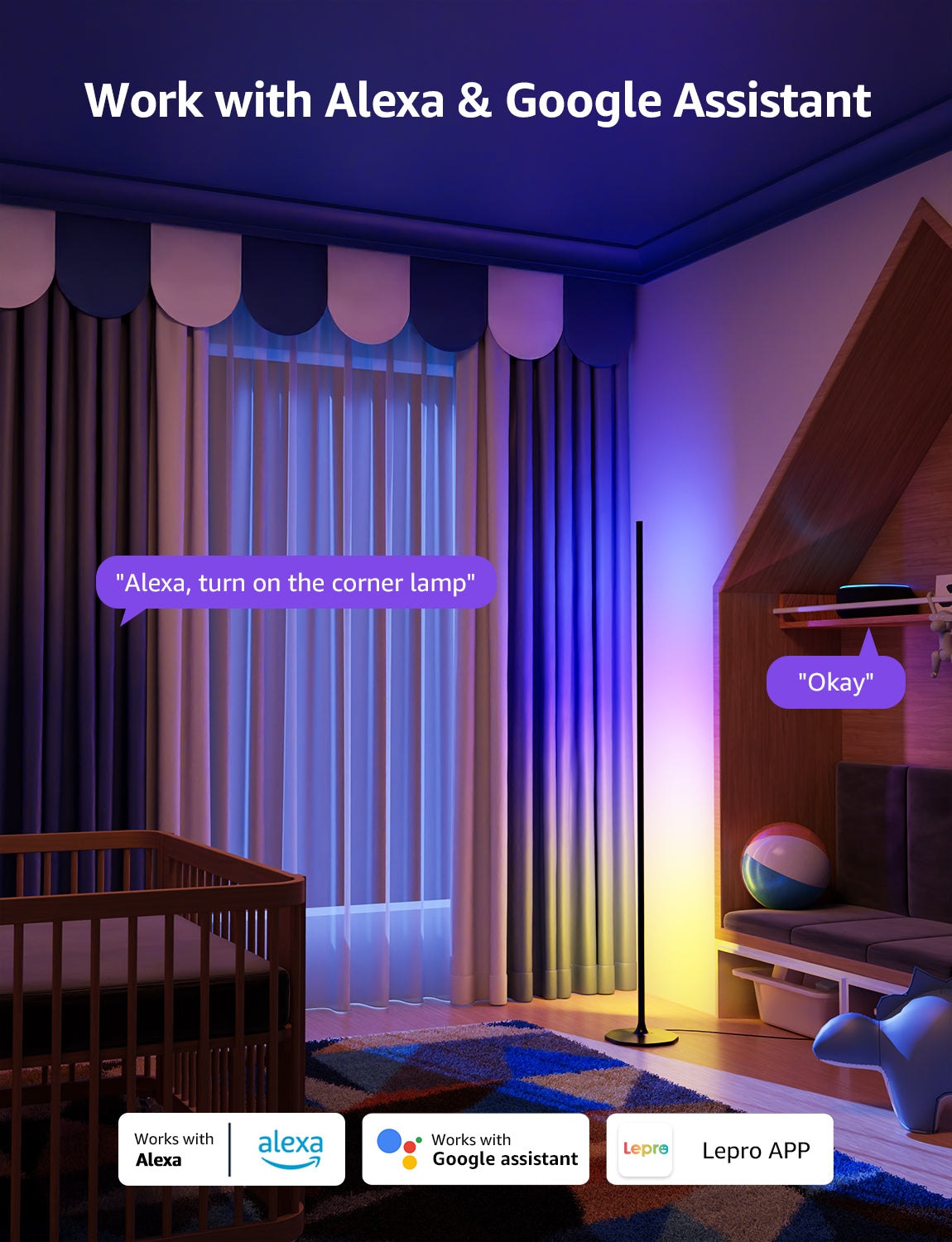 Lepro OE1 AI Floor Lamps