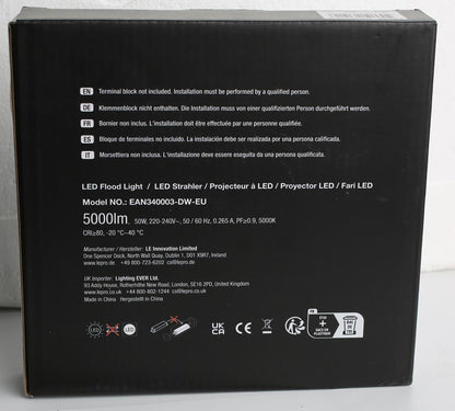 LightGPM 50W LED Flood Light