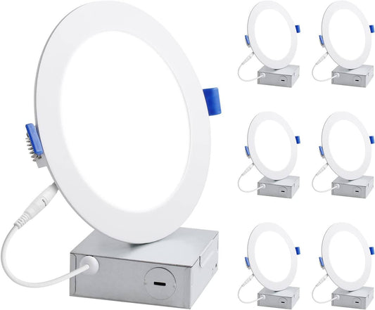 Lepro 6 Pack LED Recessed Lighting DW