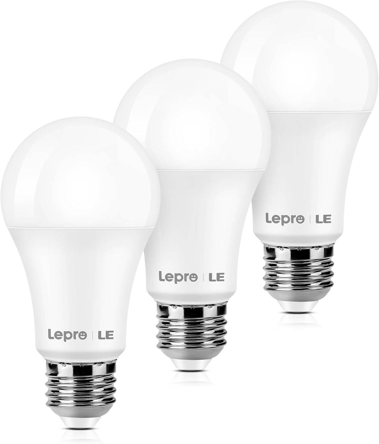 Lepro A19 E26 LED Light Bulbs 1500 Lumens