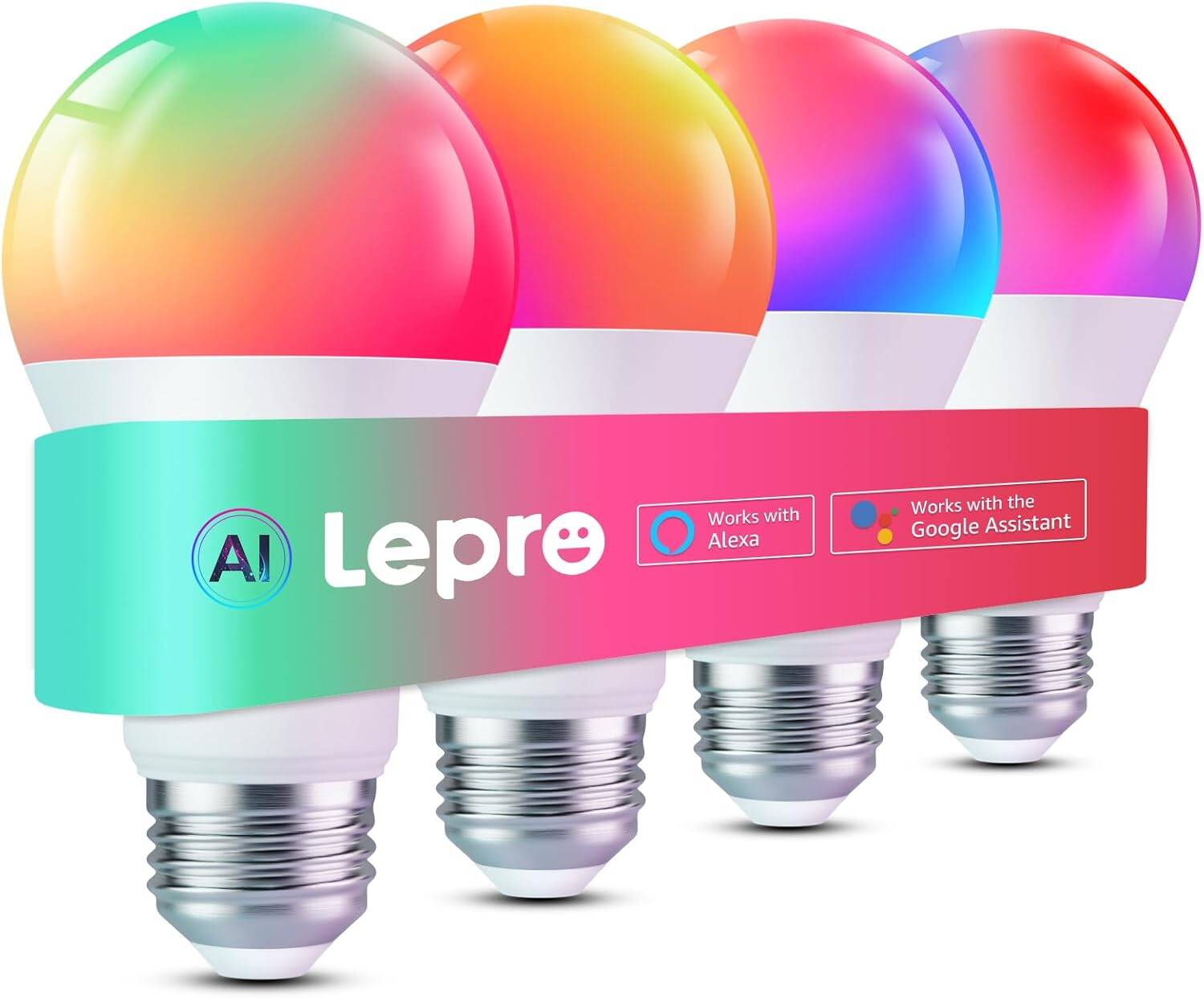 Lepro B2 AI Smart Light Bulbs