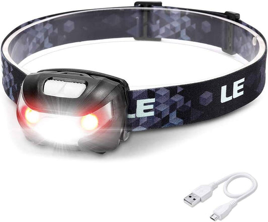 Lepro LED Headlamp Rechargeable L3200 High Lumen Head Lamp