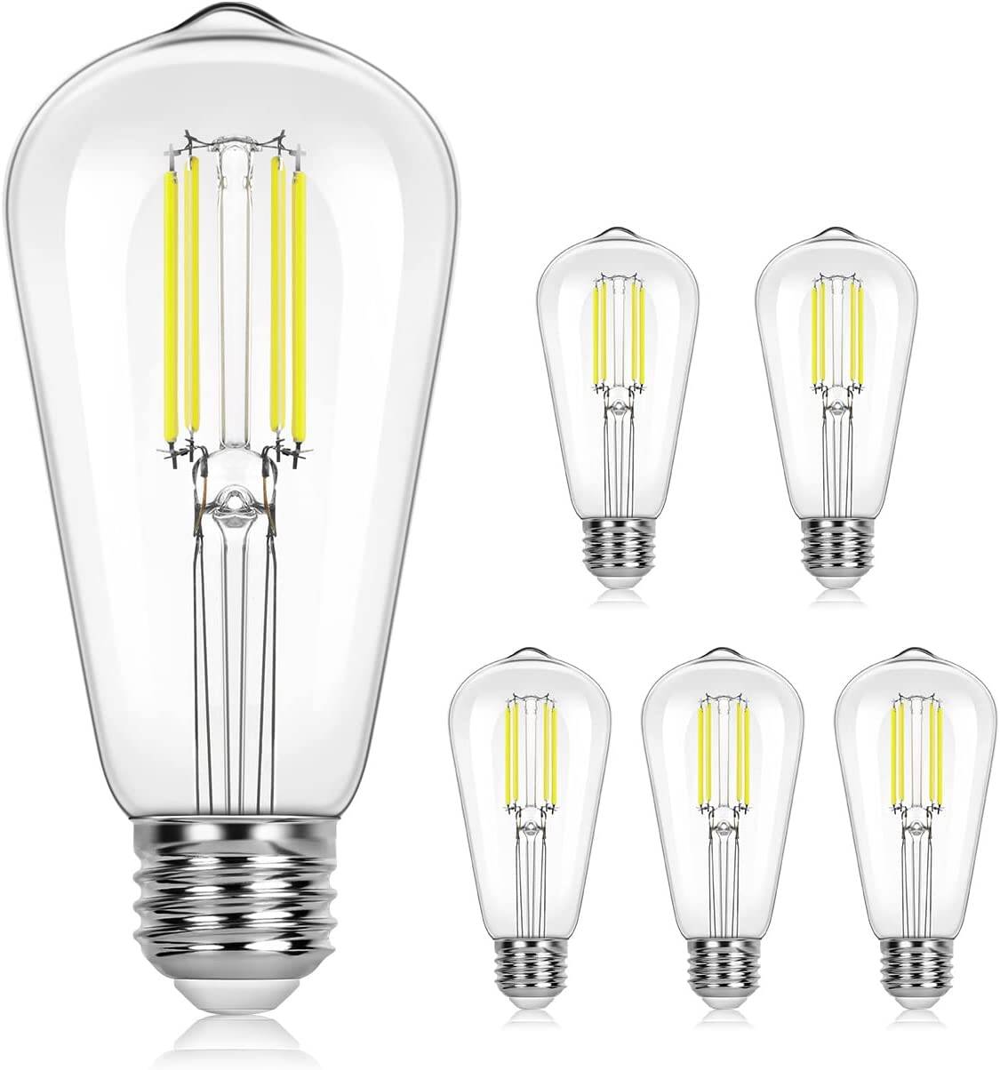 Lepro Edison LED Light Bulbs (60W)