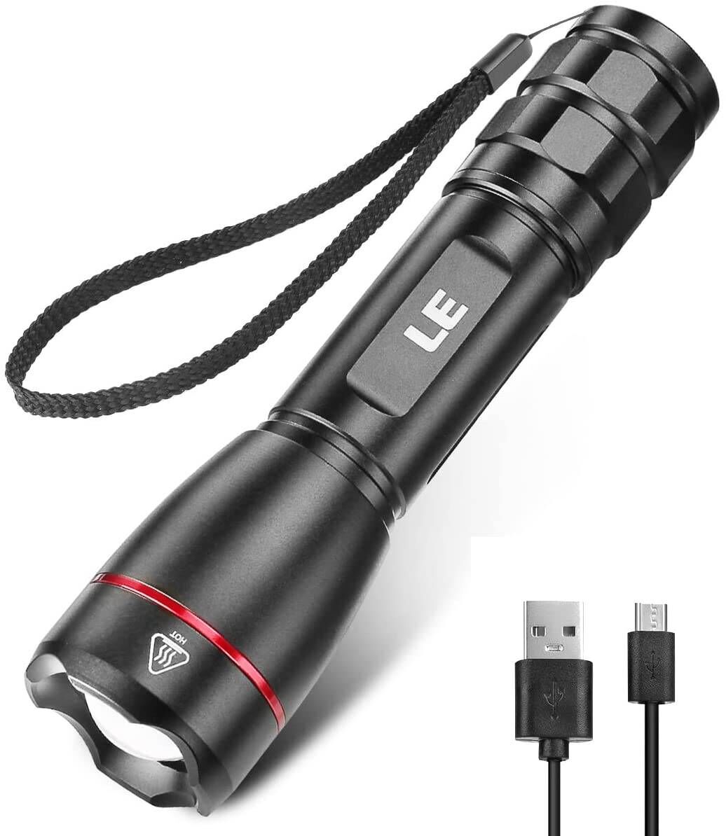 Lepro LED Rechargeable Flashlight