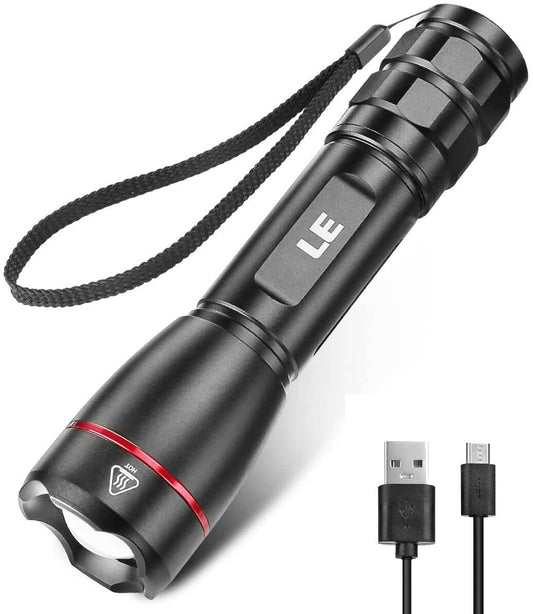 Lepro LED Rechargeable Flashlight