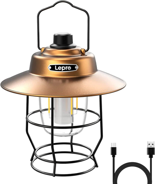 🎁 Free Gift for orders over $150 - Lepro Vintage LED Camping Lantern (100% off)