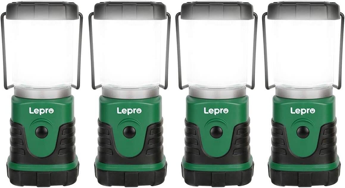 Lepro 4 Pack LED Camping Lantern