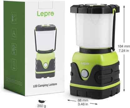 Lepro Rechargeable LED Camping Lantern (1600LM, IPX4 Waterproof)