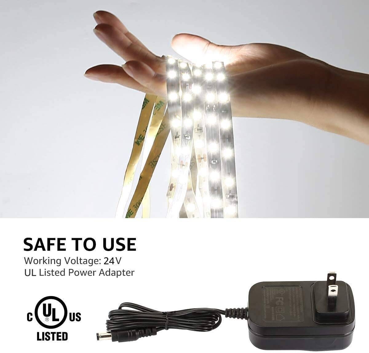 Lepro 32.8ft Daylight White LED Strip Light