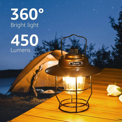 Lepro Vintage LED Camping Lantern