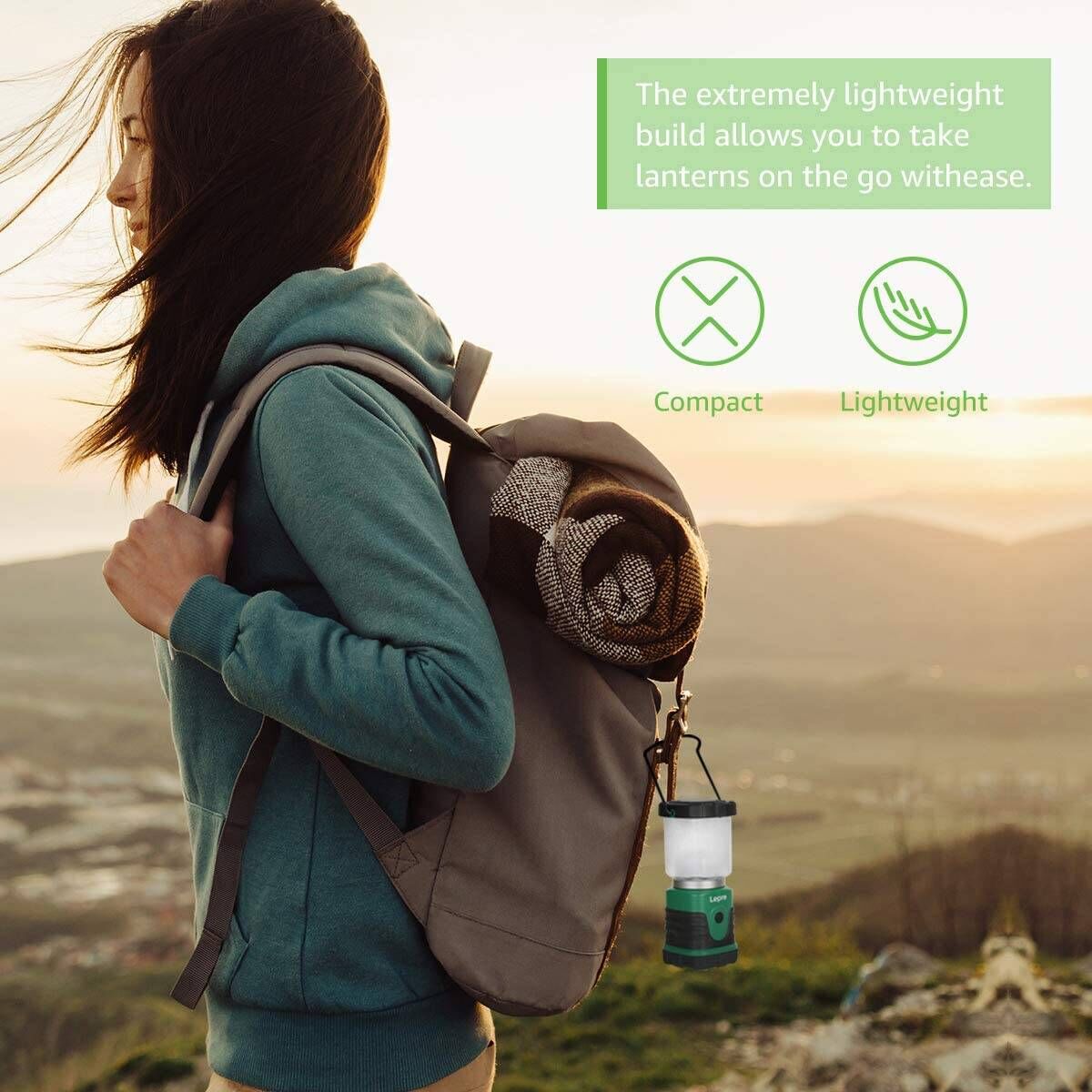 Lepro 4 Pack LED Camping Lantern