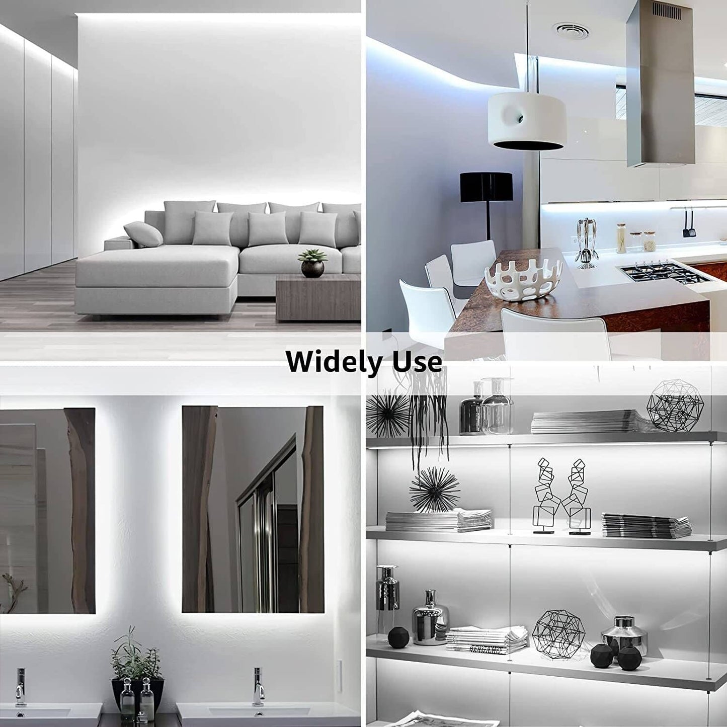 Lepro 32.8ft Daylight White LED Strip Light