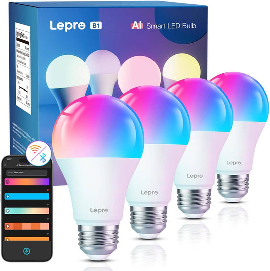Lepro B1 AI Smart Light Bulbs