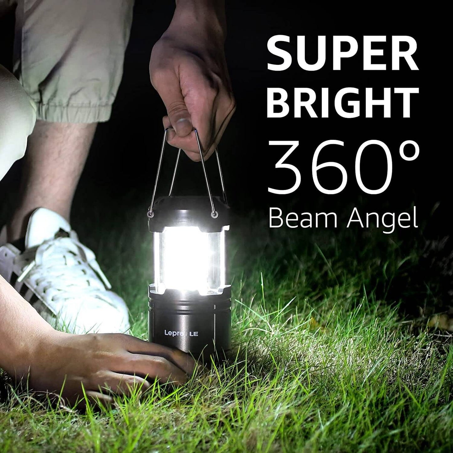 Lepro LED Camping Lantern (4-Pack)