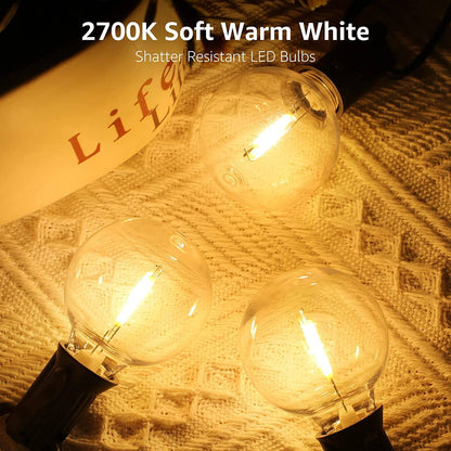 Lepro Outdoor String Lights (50ft)