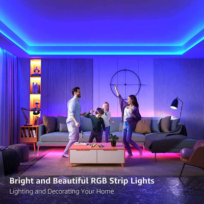 Lepro 32.8ft Waterproof RGB LED Strip Lights Kit