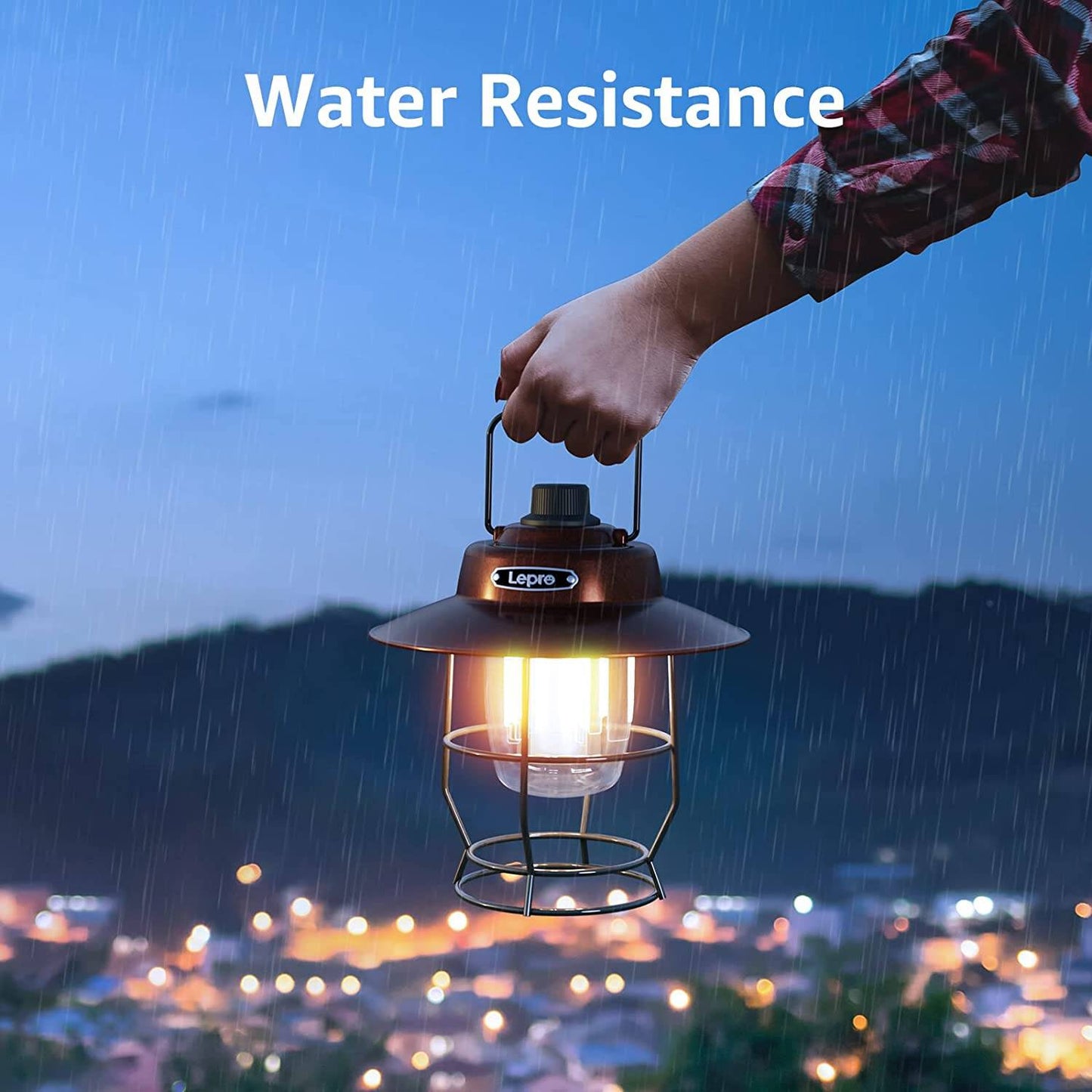 Lepro Vintage LED Camping Lantern