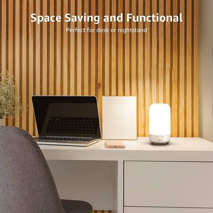 Lepro RGB Dimmable Table Lamp with Metallic Base