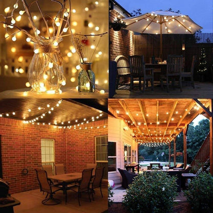 Lepro 16.4ft Battery Powered LED Globe String Lights