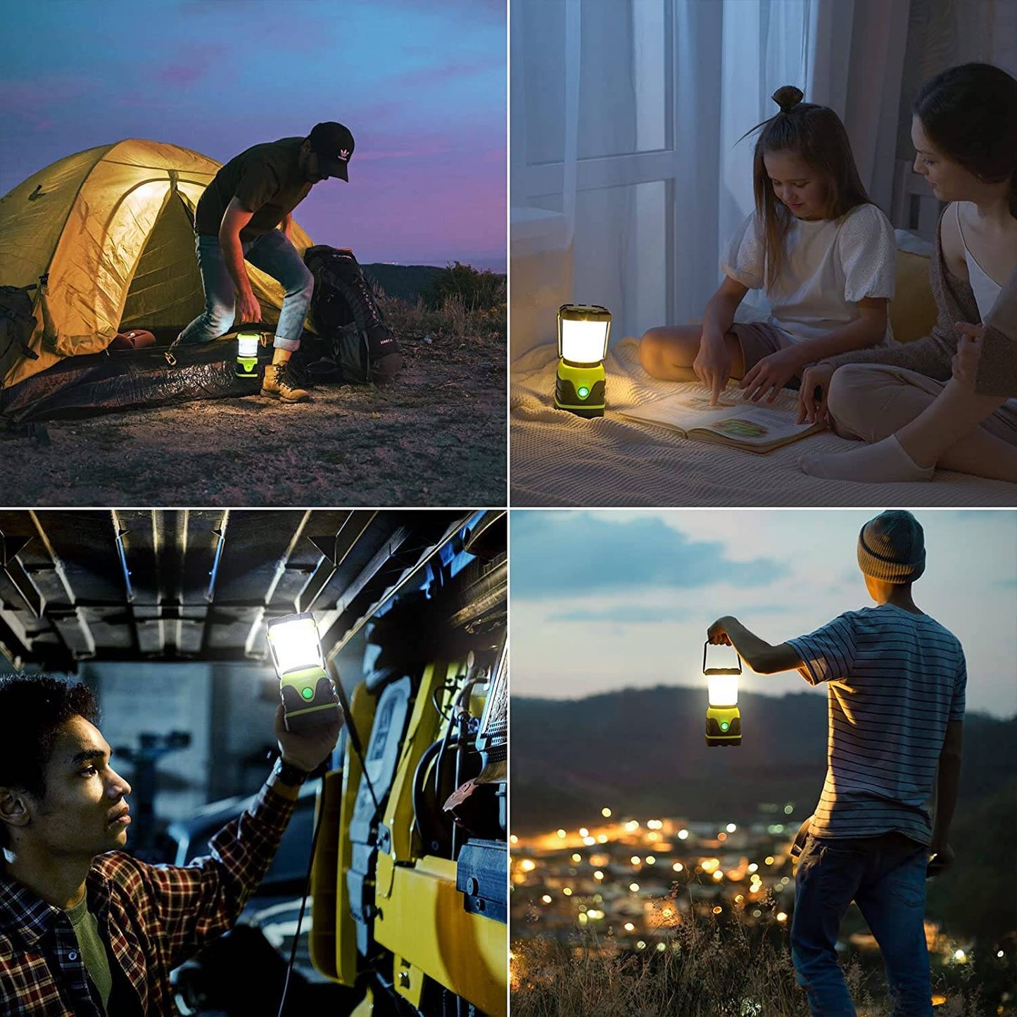 Lepro Rechargeable LED Camping Lantern (1600LM, IPX4 Waterproof)