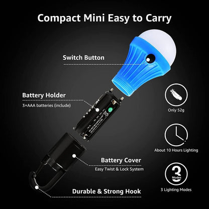 Lepro Camping Lantern (4 Pack)