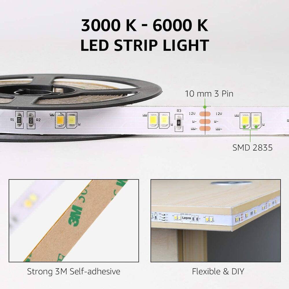 Lepro 16.4ft DimmabLepro LED Strip Lights